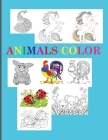 Animals Color: Cute Animals Great gift for kids. Cover Image