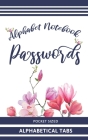 Alphabet Password Notebook: Username And Password Log Book With Alphabetical Tabs Cover Image
