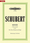 Mass in G D167 (Vocal Score): Urtext (Edition Peters) By Franz Schubert (Composer), Klaus Burmeister (Composer) Cover Image