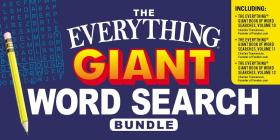 The Everything Giant Word Search Bundle: The Everything® Giant Book of Word Searches, Volume 10; The Everything® Giant Book of Word Searches, Volume 11; The Everything® Giant Book of Word Searches, Volume 12 By Charles Timmerman Cover Image