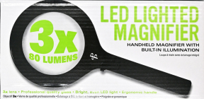 Handheld Led Lighted Magnifier  Cover Image