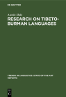 Research on Tibeto-Burman Languages (Trends in Linguistics. State-Of-The-Art Reports #14) Cover Image