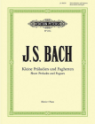 Short Preludes and Fugues for Piano: Sheet (Edition Peters) By Johann Sebastian Bach (Composer), Hermann Keller (Composer) Cover Image