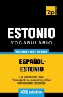 Vocabulario español-estonio - 3000 palabras más usadas Cover Image