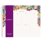 Liberty Margaret Annie Weekly Notepad By Galison, Liberty of London Ltd (By (artist)) Cover Image
