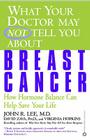 What Your Doctor May Not Tell You About(TM): Breast Cancer: How Hormone Balance Can Help Save Your Life By John R. Lee, MD, David Zava, PhD, Virginia Hopkins Cover Image
