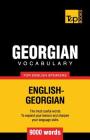 Georgian vocabulary for English speakers - 9000 words By Andrey Taranov Cover Image