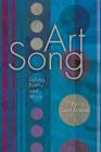 Art Song: Linking Poetry and Music By Carol Kimball Cover Image
