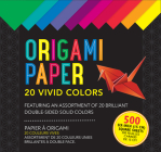Origami Paper 20 Vivid Colors By Peter Pauper Press (Created by) Cover Image