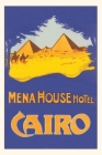 Vintage Journal Mena House Hotel, Cairo, Pyramids By Found Image Press (Producer) Cover Image