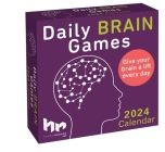 Daily Brain Games 2024 Day-to-Day Calendar: Give your brain a lift every day Cover Image