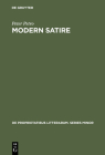 Modern Satire (de Proprietatibus Litterarum. Series Minor #27) By Peter Petro Cover Image