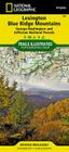 Lexington, Blue Ridge MTS Map [George Washington and Jefferson National Forests] (National Geographic Trails Illustrated Map #789) By National Geographic Maps Cover Image