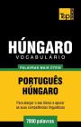 Vocabulário Português-Húngaro - 7000 palavras mais úteis Cover Image