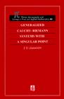 Generalized Cauchy-Riemann Systems with a Singular Point (Monographs and Surveys in Pure and Applied Mathematics #85) By Z. D. Usmanov Cover Image