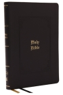KJV Bible, Giant Print Thinline Bible, Vintage Series, Leathersoft, Black, Red Letter, Thumb Indexed, Comfort Print: King James Version By Thomas Nelson Cover Image