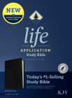 KJV Life Application Study Bible, Third Edition (Bonded Leather, Black, Indexed, Red Letter) Cover Image