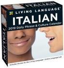 Living Language: Italian 2019 Day-to-Day Calendar By Random House Direct Cover Image