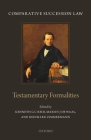 Testamentary Formalities (Comparative Succession Law #1) Cover Image