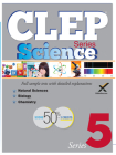 CLEP Science Series 2017 By Sharon A. Wynne Cover Image