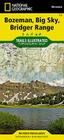 Bozeman, Big Sky, Bridger Range Map (National Geographic Trails Illustrated Map #723) By National Geographic Maps Cover Image