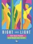 Right and Light: 2022 Daily Planner with Weight Loss Tracker Cover Image