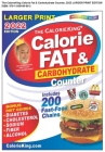 CalorieKing 2022 Larger Print Calorie, Fat & Carbohydrate Counter By Allan Borushek, BS Cover Image