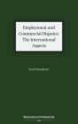 Employment and Commercial Disputes: The International Aspects Cover Image