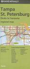 Rand McNally Tampa/St. Petersburg, Florida Regional Map: Ocala to Sarasota Cover Image