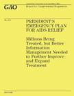 President's Emergency Plan for AIDS Relief: Millions Being Treated, but Better Information Management Needed to Further Improve and Expand Treatment Cover Image
