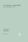 Ernst Junger-Joseph Wulf: Der Briefwechsel 1962-1974 By Anja Keith (Editor), Detlev Schottker (Editor) Cover Image