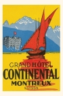 Vintage Journal Montreux, Switzerland Travel Poster Cover Image