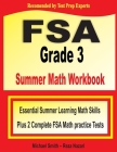 FSA Grade 3 Summer Math Workbook: Essential Summer Learning Math Skills plus Two Complete FSA Math Practice Tests Cover Image