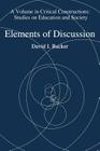 Elements of Discussion By David I. Backer Cover Image