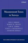 Measurement Errors in Surveys By Paul P. Biemer (Editor), Robert M. Groves (Editor), Lars E. Lyberg (Editor) Cover Image