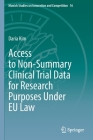 Access to Non-Summary Clinical Trial Data for Research Purposes Under Eu Law (Munich Studies on Innovation and Competition #16) By Daria Kim Cover Image