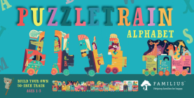 Alphabet 26-Piece Puzzle (PuzzleTrain) By David Miles Cover Image