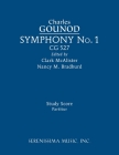 Symphony No.1, CG 527: Study score By Charles Gounod, McAlister (Editor), Nancy Bradburd (Editor) Cover Image