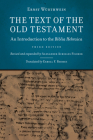 Text of the Old Testament: An Introduction to the Biblia Hebraica (Revised) Cover Image