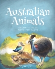 Australian animals coloring books with fun facts: activity book for children 4-12 years old who love animals and nature Cover Image
