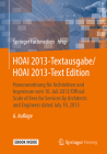 Hoai 2013-Textausgabe/Hoai 2013-Text Edition: Honorarordnung Für Architekten Und Ingenieure Vom 10. Juli 2013/Official Scale of Fees for Services by A Cover Image