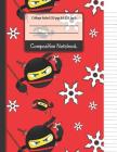 Composition Notebook: Cool Ninja with Stars College Ruled Notebook for Boys, Girls, Kids, School By Creative School Co Cover Image