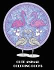 Cute Animal Coloring Books: A stress management and Relaxing for adults Cover Image