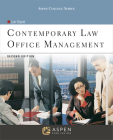 Contemporary Law Office Management (Aspen Paralegal) By Lori Tripoli Cover Image