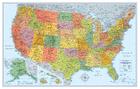 Signature U.S. Folded Wall Map: Musf By Rand McNally Cover Image