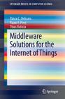Middleware Solutions for the Internet of Things (Springerbriefs in Computer Science) By Flávia C. Delicato, Paulo F. Pires, Thais Batista Cover Image