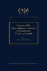 Papers of the International Academy of Estate and Trust Law - 2001 (International Academy Estate & Trust Law) Cover Image