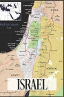 Israel: Map of Israel Notebook By Clementine Journals Cover Image