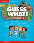 Guess What! Level 2 Activity Book with Home Booklet and Online Interactive Activities Spanish Edition By Susan Rivers, Emma Szlachta, Julieta Hernández Rodríguez Cover Image
