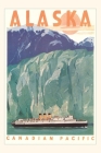 Vintage Journal Cruise Ship in Front of Glacier By Found Image Press (Producer) Cover Image